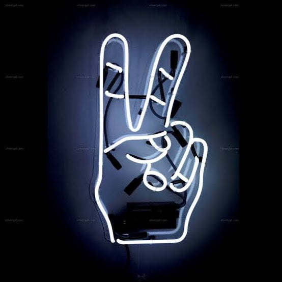 Peace Neon Sign