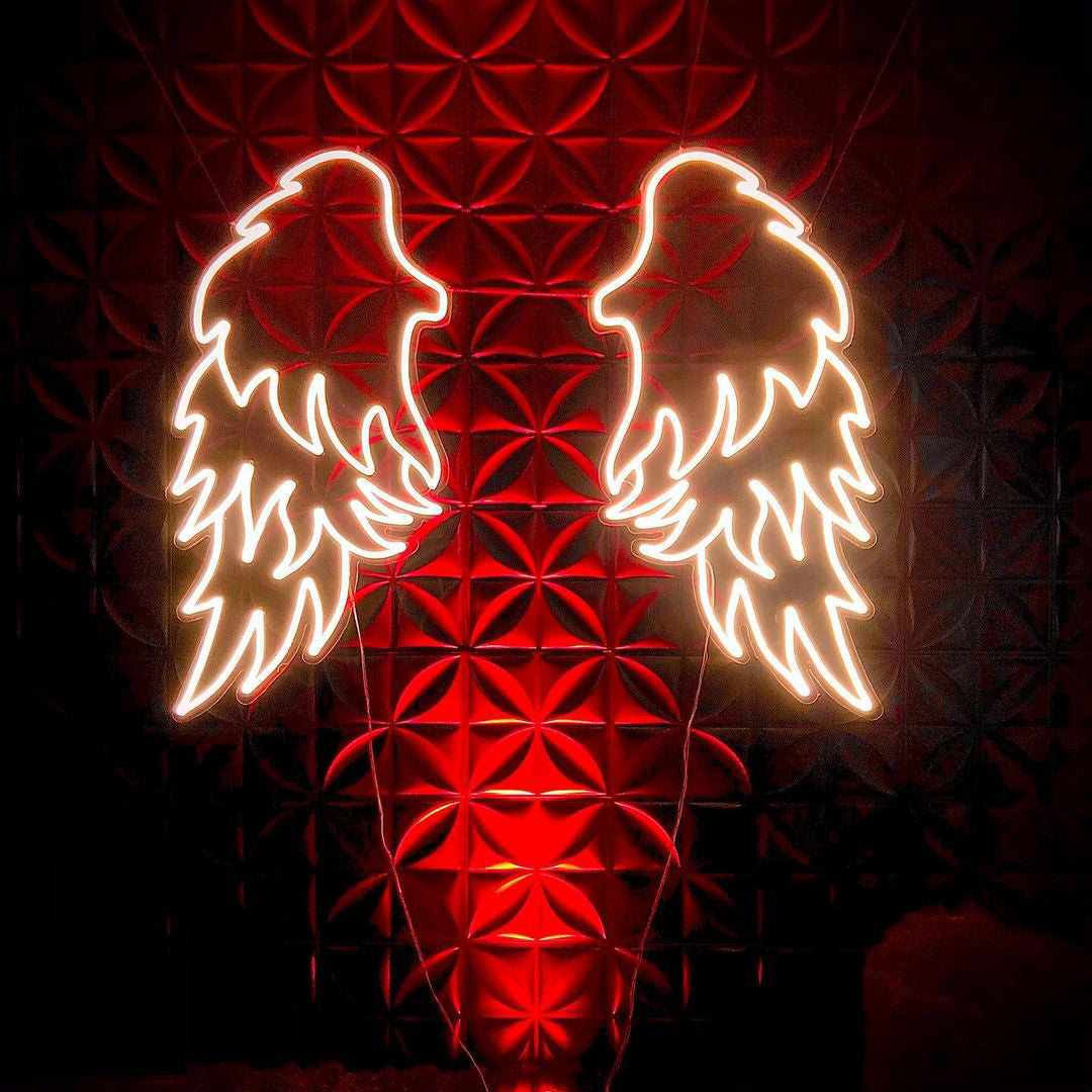 Angel Wings Neon Sign