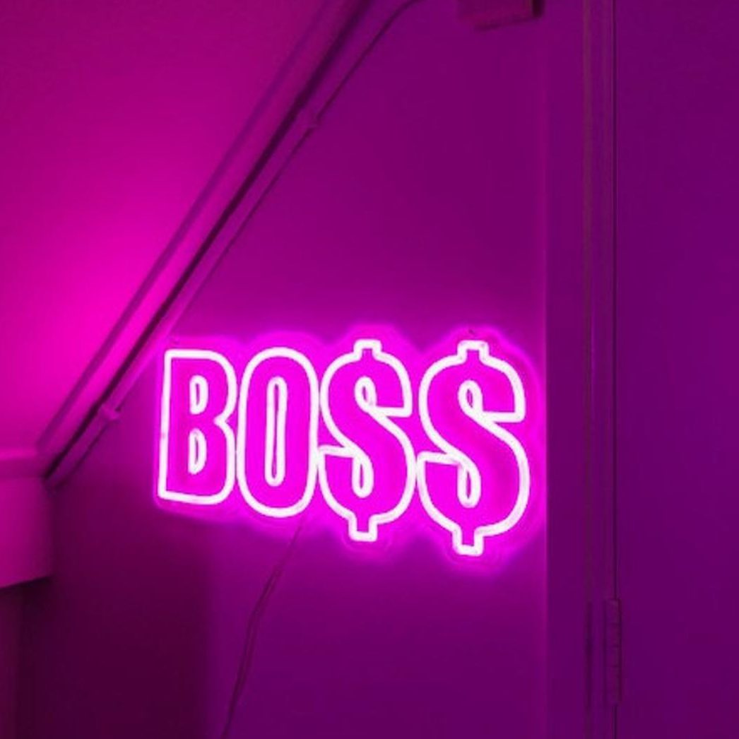 BO$$ Neon Sign